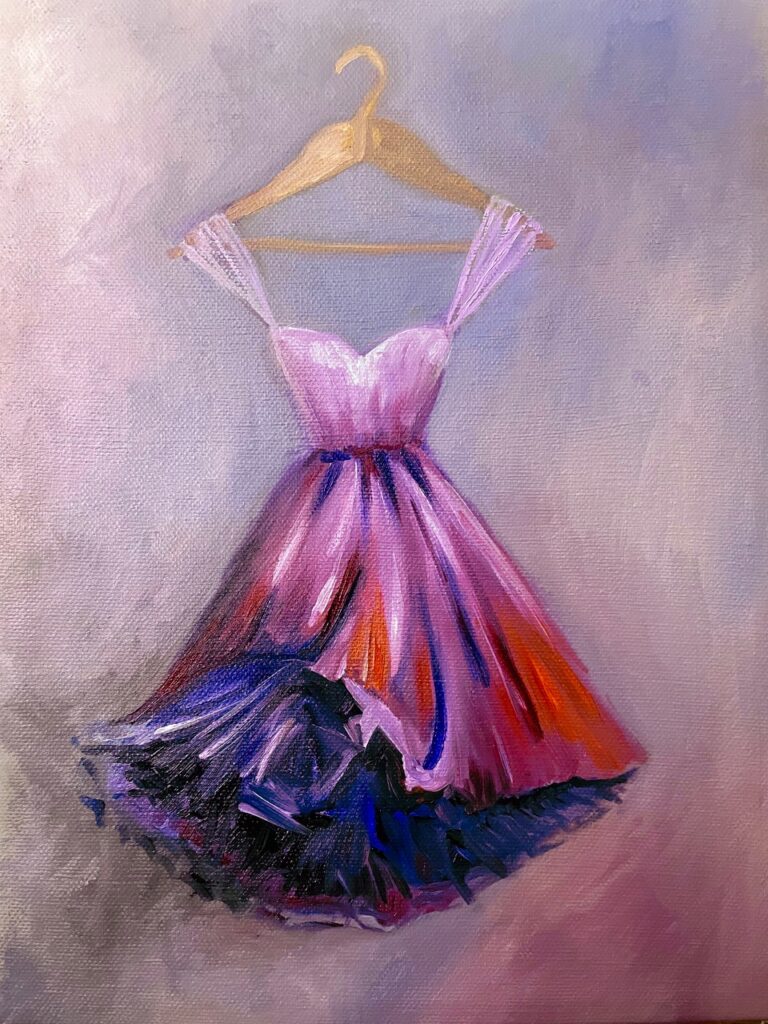 Maria Rosas's The Purple Dress